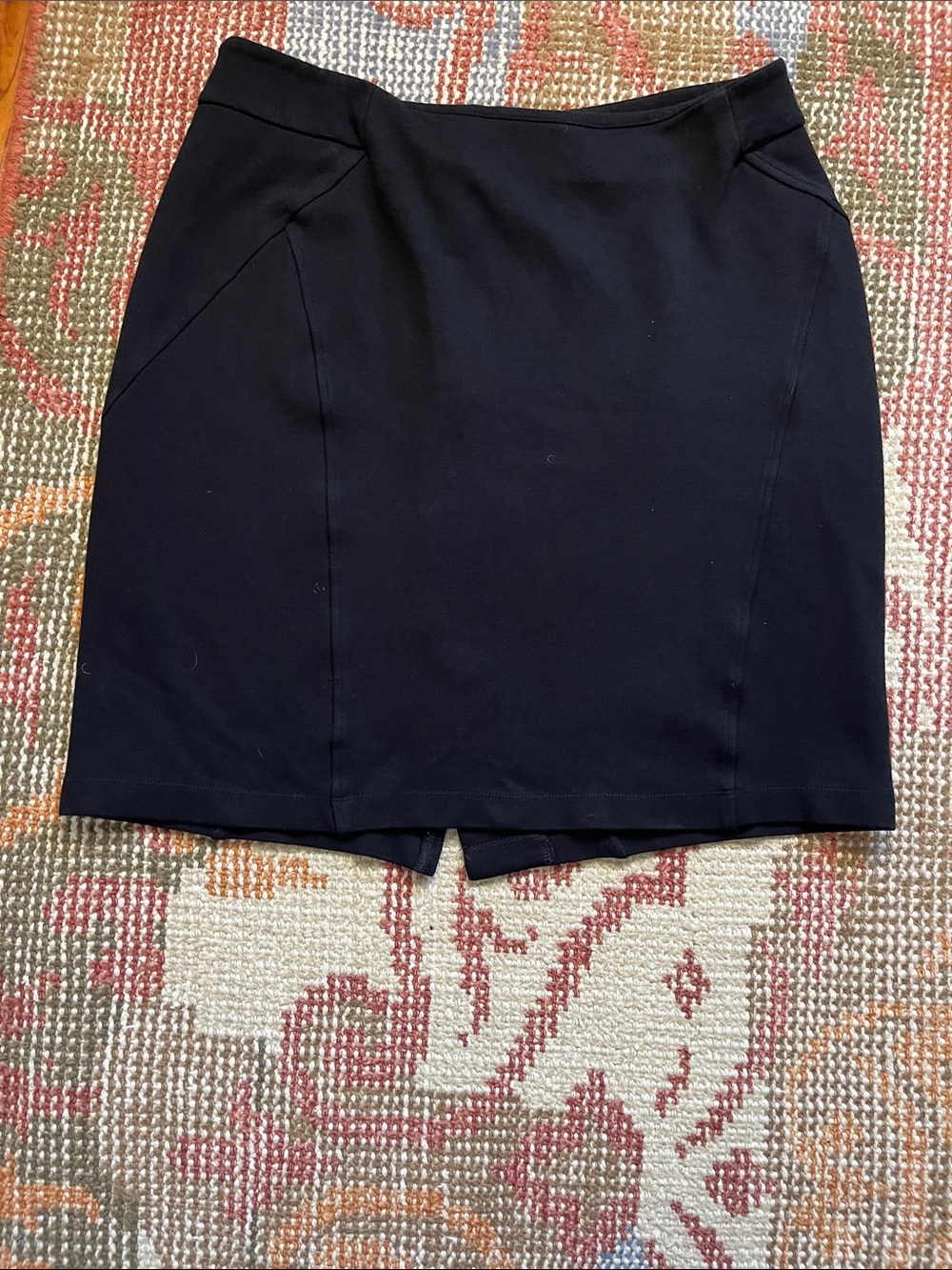 J McLaughlin Black Stretch Pencil Skirt Size 6 Like New